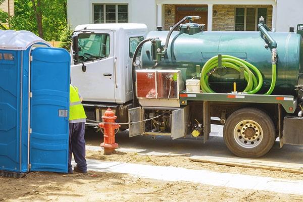 workers at Porta Potty Rental of Merced